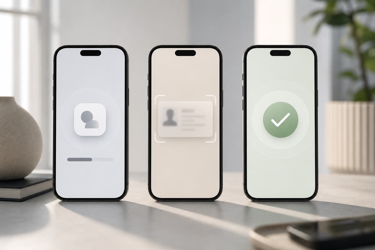Étapes de création et activation d'une identité numérique