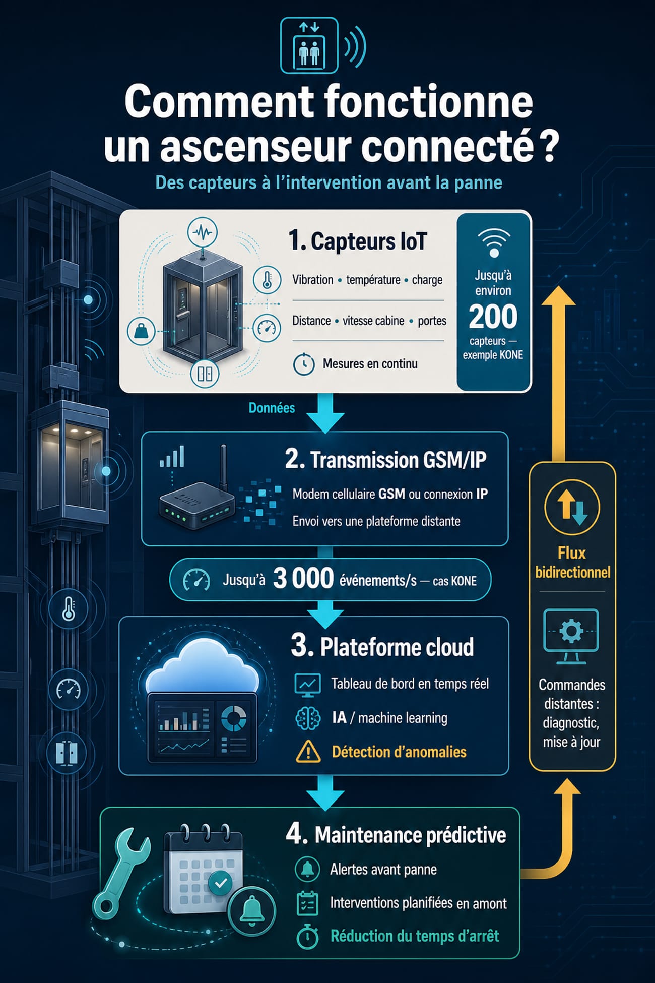 Infographie verticale expliquant le fonctionnement d